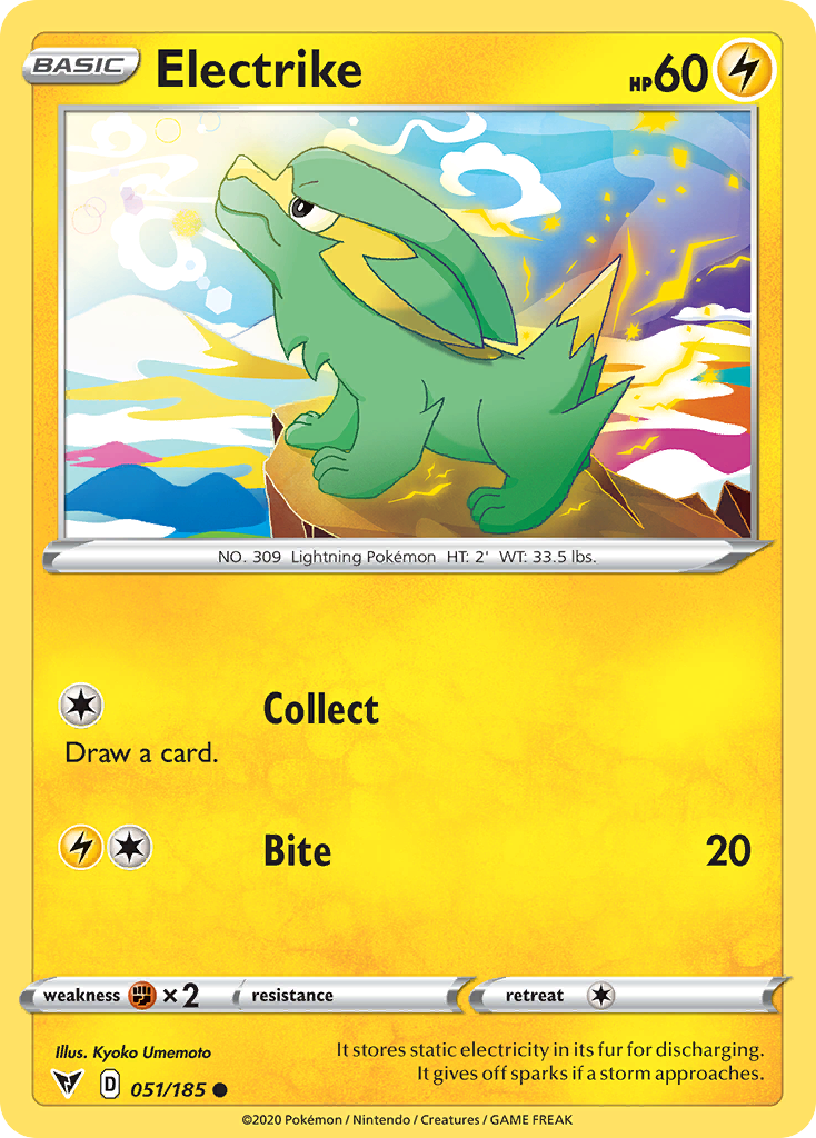 Electrike [SWSH04: Vivid Voltage] Reverse Holofoil - Deck Out Gaming