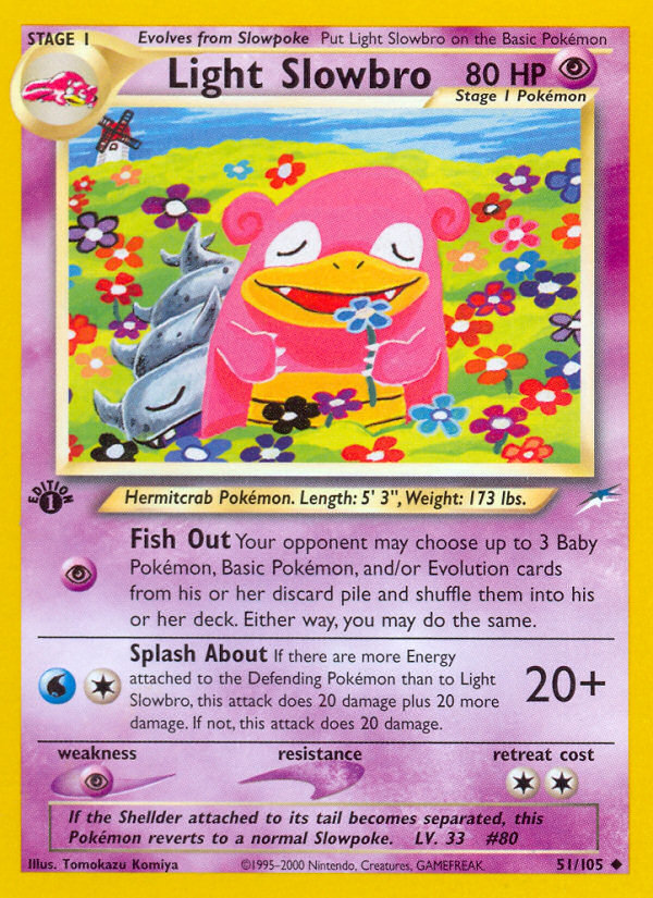 Light Slowbro (51) [Neo Destiny] - Deck Out Gaming