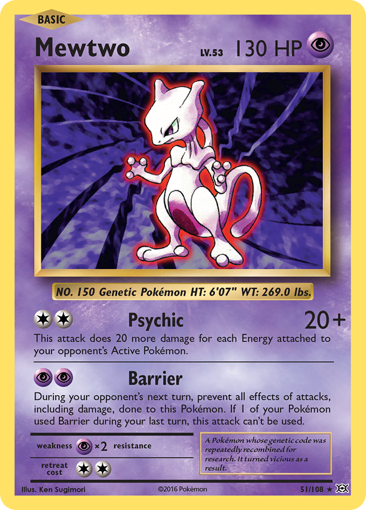 Mewtwo (51) [XY - Evolutions] - Deck Out Gaming