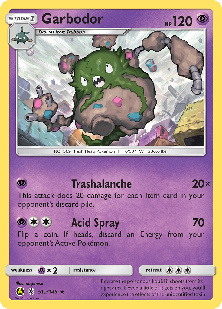 Garbodor - 51a/145 (Cosmos Holo) [Alternate Art Promos] - Deck Out Gaming