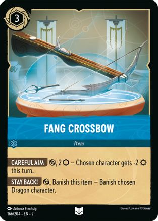 Fang Crossbow (166/204) [Rise of the Floodborn] Cold Foil - Deck Out Gaming