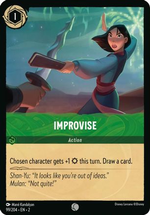 Improvise (99/204) [Rise of the Floodborn] - Deck Out Gaming