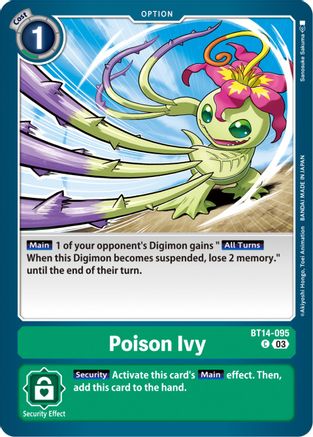Poison Ivy (BT14-095) [Blast Ace]
