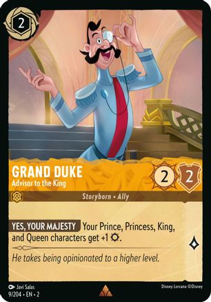 Grand Duke - Advisor to the King (9/204) [Rise of the Floodborn] Cold Foil - Deck Out Gaming