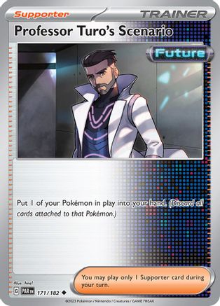 Professor Turo’s Scenario (171) [SV04: Paradox Rift] Reverse Holofoil - Deck Out Gaming