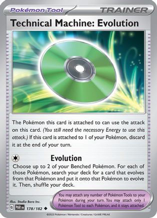 Technical Machine: Evolution (178) [SV04: Paradox Rift] Reverse Holofoil - Deck Out Gaming