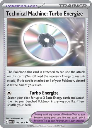 Technical Machine: Turbo Energize (179) [SV04: Paradox Rift] Reverse Holofoil - Deck Out Gaming