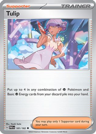 Tulip (181) [SV04: Paradox Rift] Reverse Holofoil - Deck Out Gaming