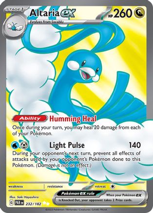 Altaria ex - 232/182 (232) [SV04: Paradox Rift] Holofoil - Deck Out Gaming