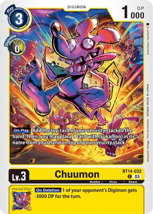 Chuumon (BT14-032) [Blast Ace]