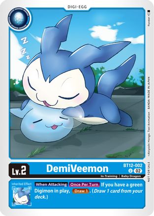 DemiVeemon (NYCC 2023 Demo Deck) (BT12-002) [Across Time]