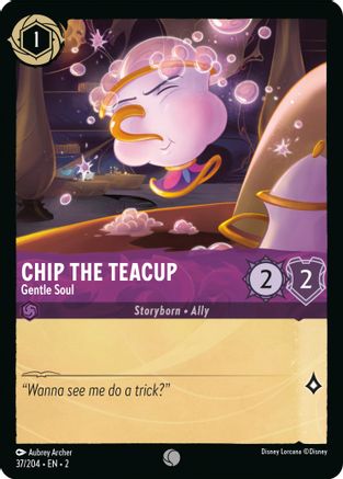 Chip the Teacup - Gentle Soul (37/204) [Rise of the Floodborn] Cold Foil - Deck Out Gaming