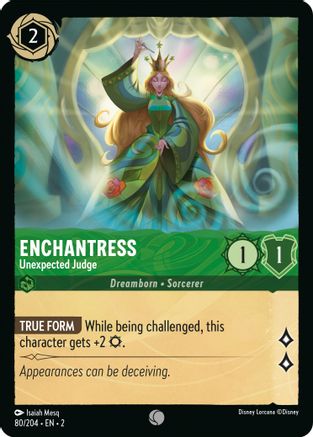 Enchantress - Unexpected Judge (80/204) [Rise of the Floodborn] Cold Foil - Deck Out Gaming