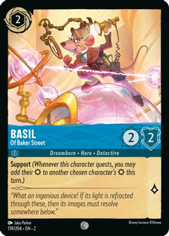 Basil - Of Baker Street (139/204) [Rise of the Floodborn] - Deck Out Gaming