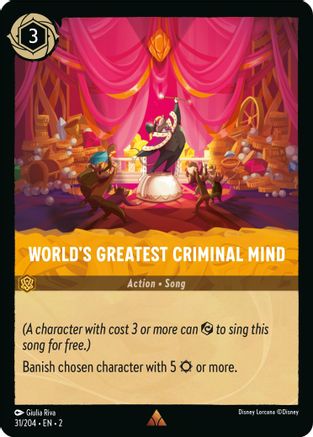 World's Greatest Criminal Mind (31/204) [Rise of the Floodborn] Cold Foil - Deck Out Gaming