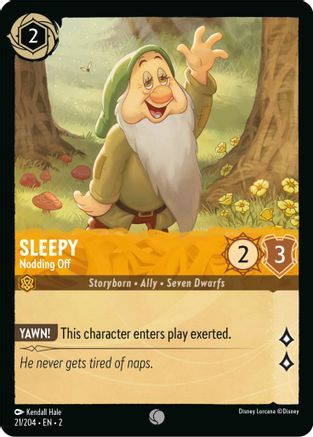 Sleepy - Nodding Off (21/204) [Rise of the Floodborn] - Deck Out Gaming