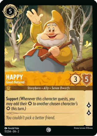 Happy - Good-Natured (11/204) [Rise of the Floodborn] - Deck Out Gaming