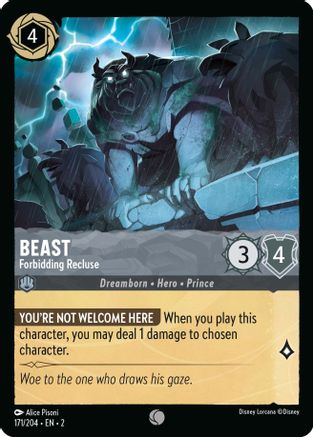 Beast - Forbidding Recluse (171/204) [Rise of the Floodborn] Cold Foil - Deck Out Gaming