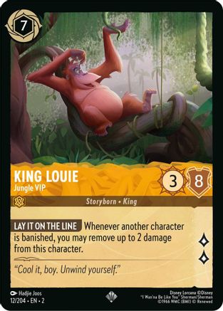 King Louie - Jungle VIP (12/204) [Rise of the Floodborn] - Deck Out Gaming