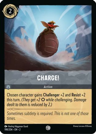 Charge! (198/204) [Rise of the Floodborn] Cold Foil - Deck Out Gaming