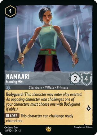 Namaari - Morning Mist (189/204) [Rise of the Floodborn] Cold Foil - Deck Out Gaming