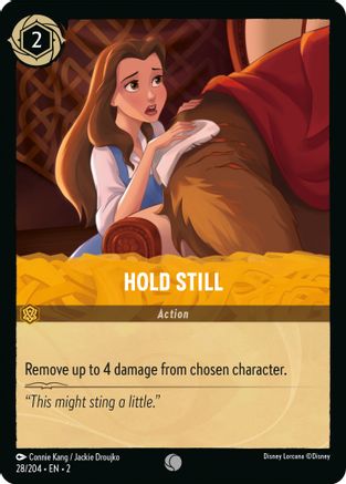 Hold Still (28/204) [Rise of the Floodborn] Cold Foil - Deck Out Gaming