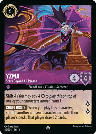 Yzma - Scary Beyond All Reason (60/204) [Rise of the Floodborn] - Deck Out Gaming