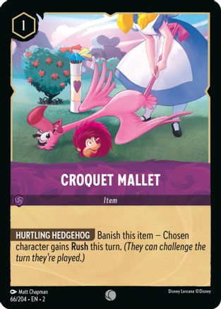 Croquet Mallet (66/204) [Rise of the Floodborn] - Deck Out Gaming