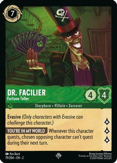 Dr. Facilier - Fortune Teller (79/204) [Rise of the Floodborn] Cold Foil - Deck Out Gaming
