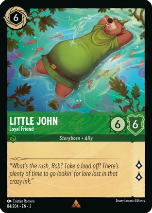 Little John - Loyal Friend (84/204) [Rise of the Floodborn] - Deck Out Gaming