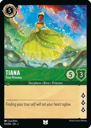 Tiana - True Princess (94/204) [Rise of the Floodborn] - Deck Out Gaming