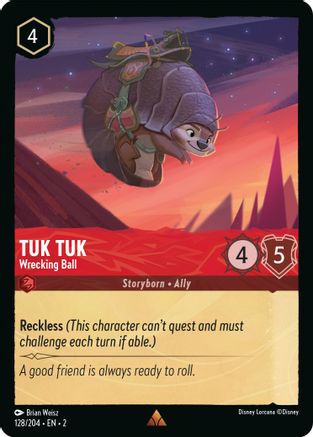 Tuk Tuk - Wrecking Ball (128/204) [Rise of the Floodborn] - Deck Out Gaming