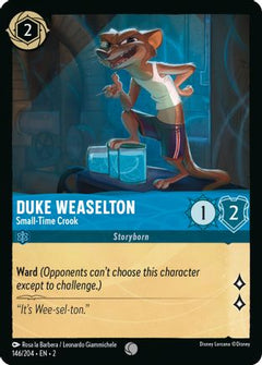 Duke Weaselton - Small-Time Crook (146/204) [Rise of the Floodborn] Cold Foil - Deck Out Gaming