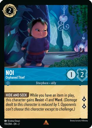 Noi - Orphaned Thief (155/204) [Rise of the Floodborn] Cold Foil - Deck Out Gaming