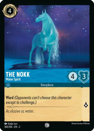 The Nokk - Water Spirit (160/204) [Rise of the Floodborn] Cold Foil - Deck Out Gaming