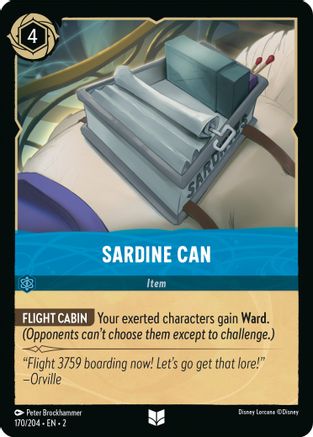 Sardine Can (170/204) [Rise of the Floodborn] Cold Foil - Deck Out Gaming