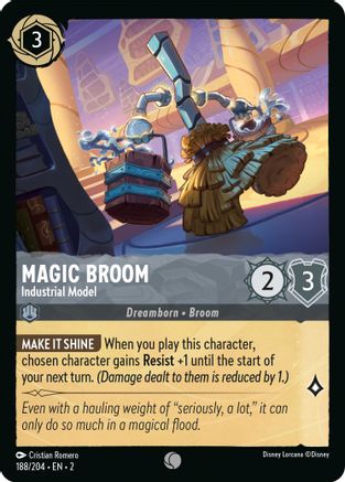 Magic Broom - Industrial Model (188/204) [Rise of the Floodborn] - Deck Out Gaming