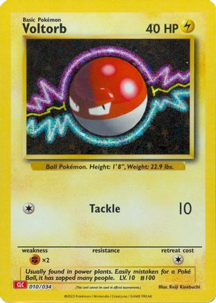 Voltorb (10) [Trading Card Game Classic] Holofoil - Deck Out Gaming