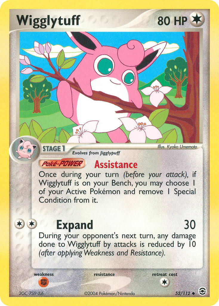 Wigglytuff (52) [FireRed & LeafGreen] Reverse Holofoil - Deck Out Gaming