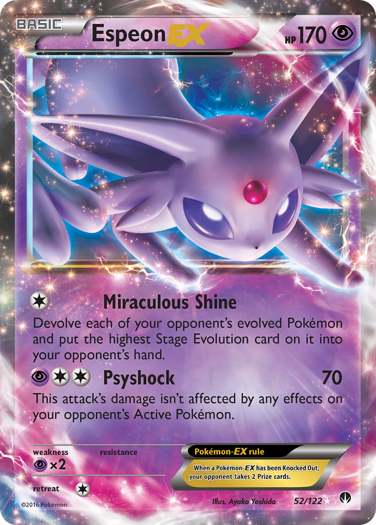 Espeon EX (52) [XY - BREAKpoint] - Deck Out Gaming