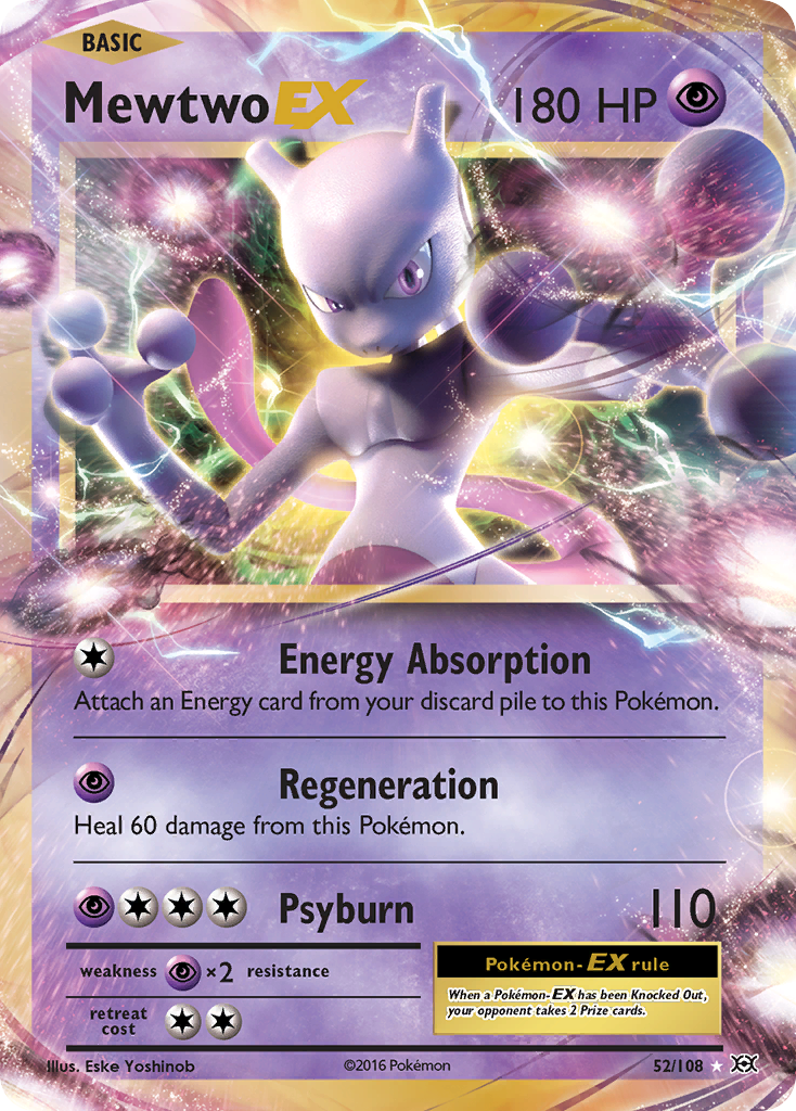 Mewtwo EX (52) [XY - Evolutions] - Deck Out Gaming
