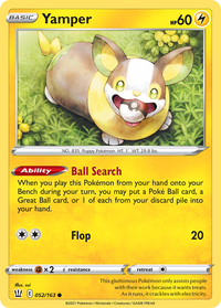 Yamper [SWSH05: Battle Styles] Reverse Holofoil - Deck Out Gaming