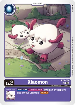 Xiaomon (EX5-006) [Animal Colosseum]