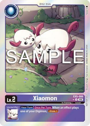 Xiaomon (Animal Colosseum Box Promotion Pack) (EX5-006) [Animal Colosseum] Foil
