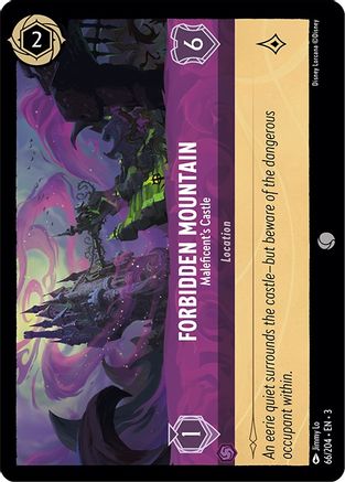 Forbidden Mountain - Maleficent's Castle (66/204) [Into the Inklands] - Deck Out Gaming