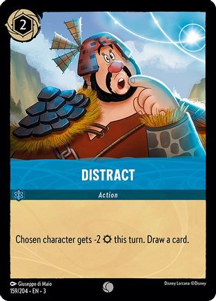 Distract (159/204) [Into the Inklands] Cold Foil - Deck Out Gaming