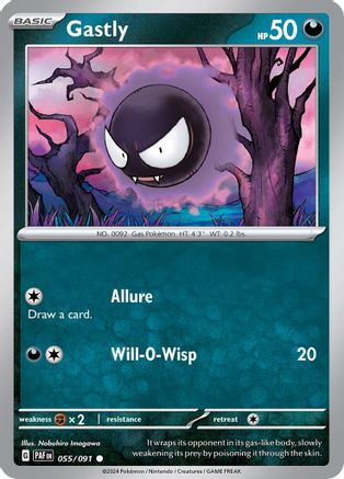 Gastly (55) [SV: Paldean Fates] - Deck Out Gaming