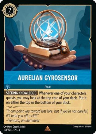 Aurelian Gyrosensor (163/204) [Into the Inklands] - Deck Out Gaming