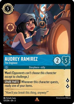 Audrey Ramirez - The Engineer (137/204) [Into the Inklands] - Deck Out Gaming