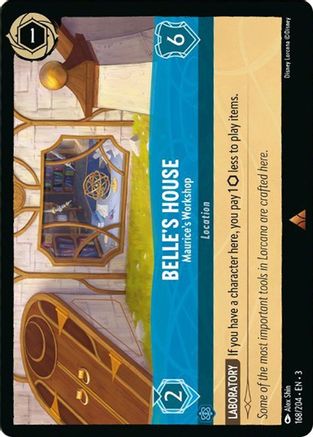 Belle's House - Maurice's Workshop (168/204) [Into the Inklands] - Deck Out Gaming